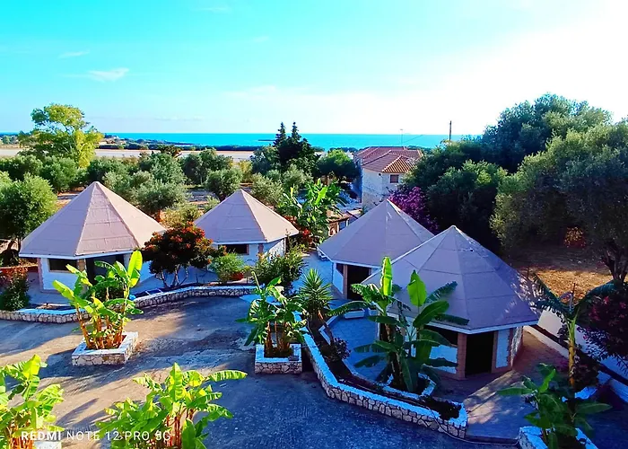 Daire Spasmata Village - Marios Bungalows Only Adults 2 Min From The Beach